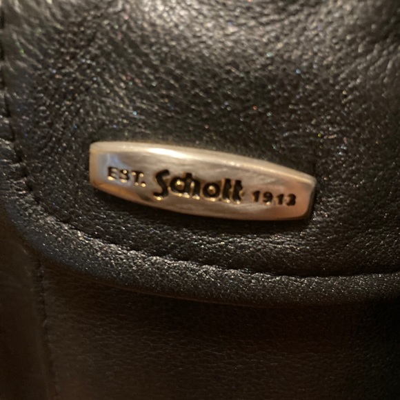 Men’s Vintage Schott’s Leather Jacket (Black) - Picture 3 of 7